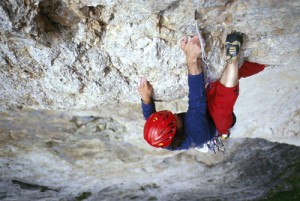 Piz Ciavates, Route Italia 61, 8a, első szabad átmászás