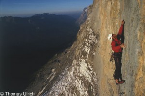 Eiger north face: La vida es Silbar 7c, 27hossz