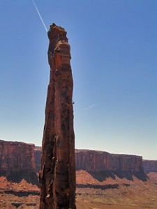 Utah, Indian Creek: A Castleton csoport hat tornyának megmászása 1 nap alatt.