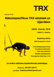 Ujjero TRX plakat